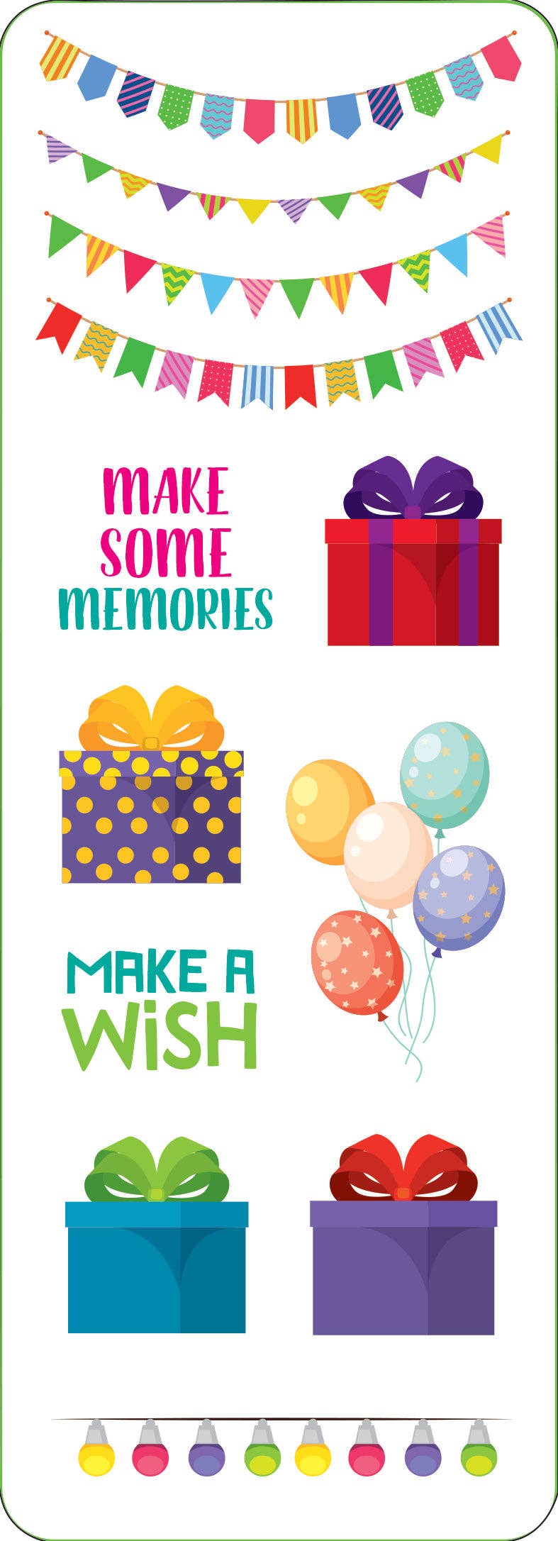 Peter Pauper Press - Birthday Sticker Set