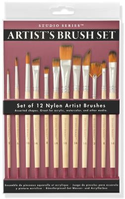 Studio Srs Artist's Paintbrush Set by Peter Pauper Press, Inc