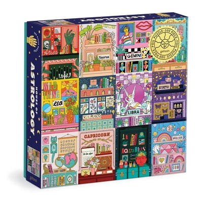 House of Astrology 500 Piece Foil Puzzle by Galison Mudpuppy