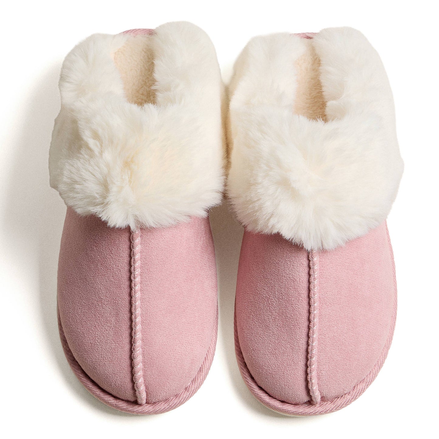 Hana - Sherpa Fur Home Warm Winter Slippers: Camel