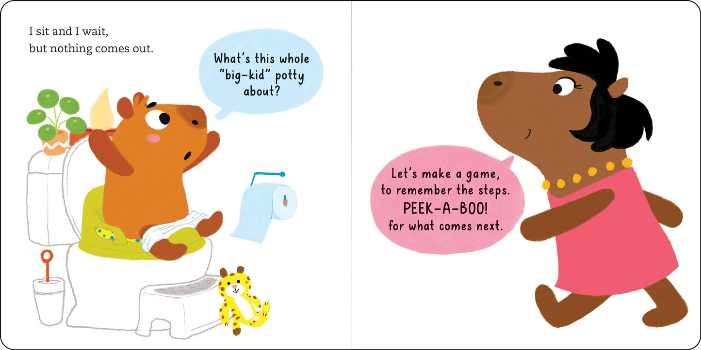 Peter Pauper Press - Peek-a-Poo! I Can Potty and So Can You! Board Book