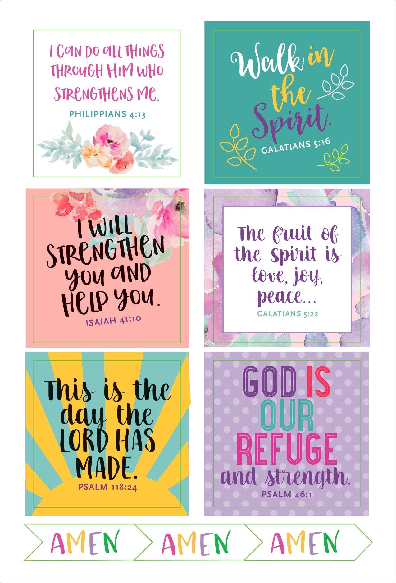Peter Pauper Press - Essentials Faith Planner Stickers