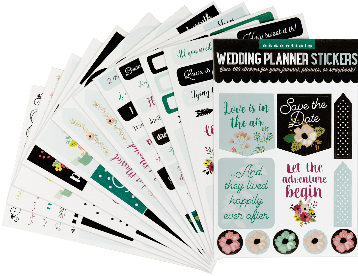 Peter Pauper Press - Essentials Wedding Planner Stickers