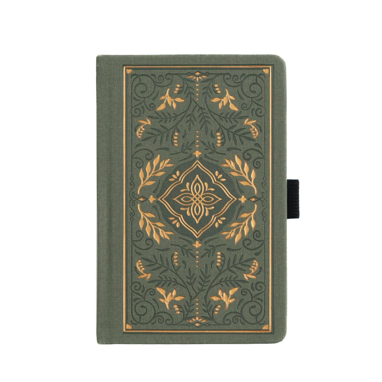 Storybook In Vintage Olive Dot Grid Notebook: Dot Grid / LS: 160 Pages
