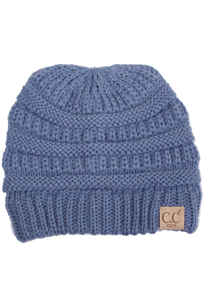 C.C Children Solid Beanie: Sage