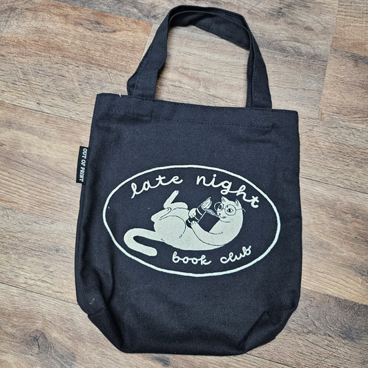 Late Night Book Club (IBD) mini tote