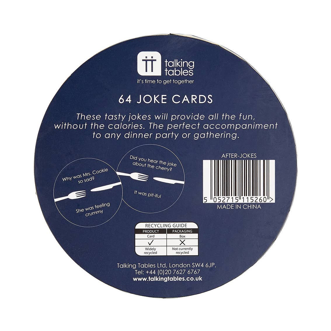 After Dinner Jokes - Christmas Stocking Stuffer