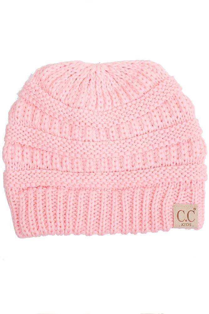C.C Children Solid Beanie: Sage