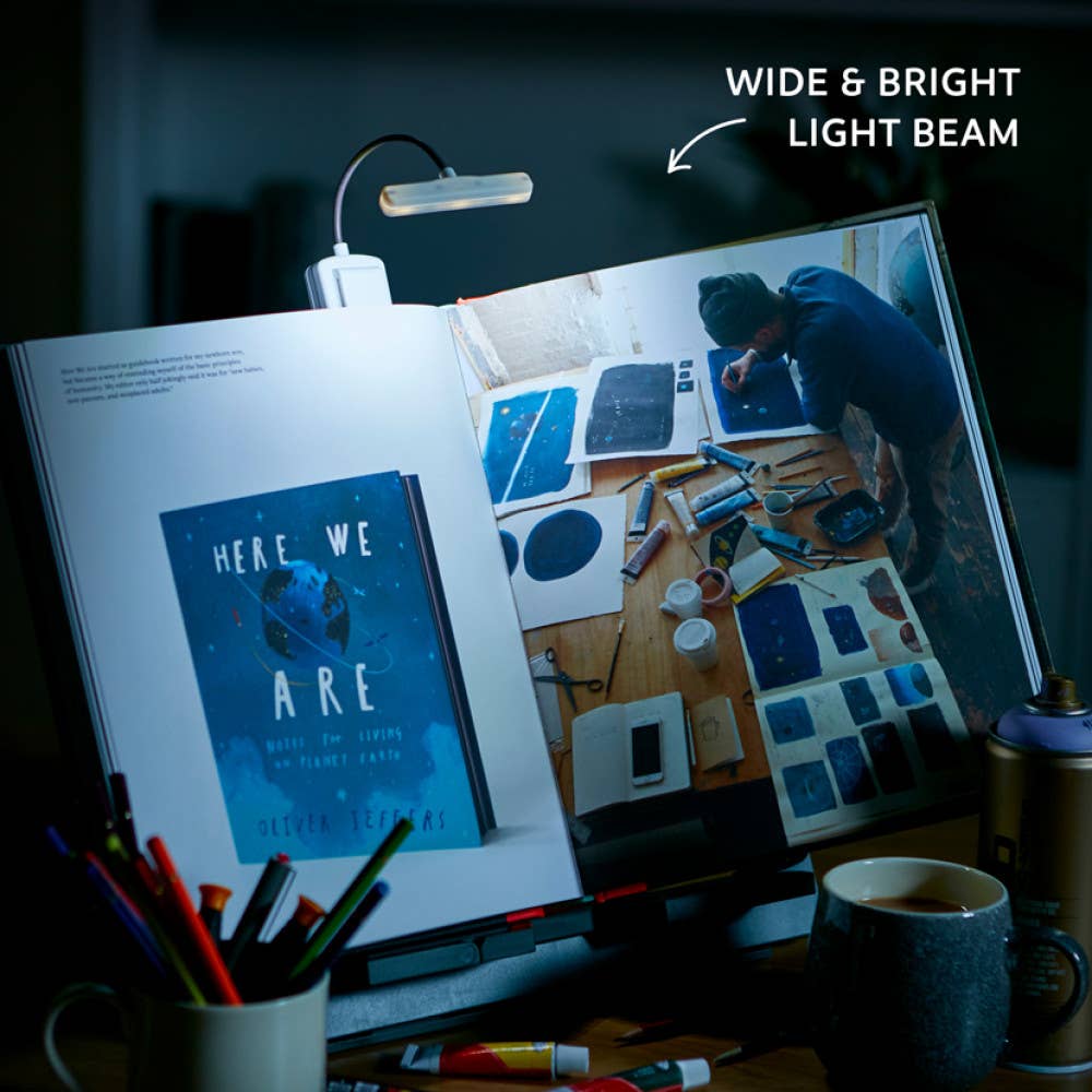 if USA - The Really Bright Book Light: Light Gray