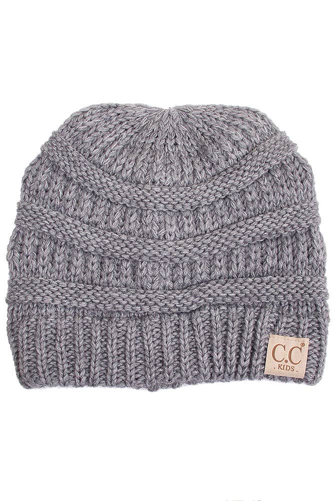 C.C Children Solid Beanie: Sage