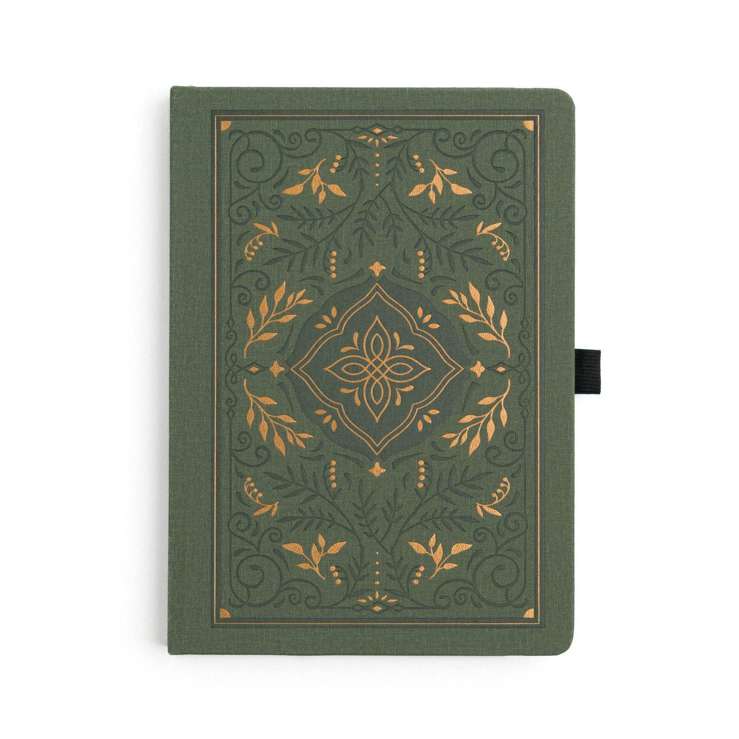 Storybook In Vintage Olive Dot Grid Notebook: Dot Grid / LS: 160 Pages