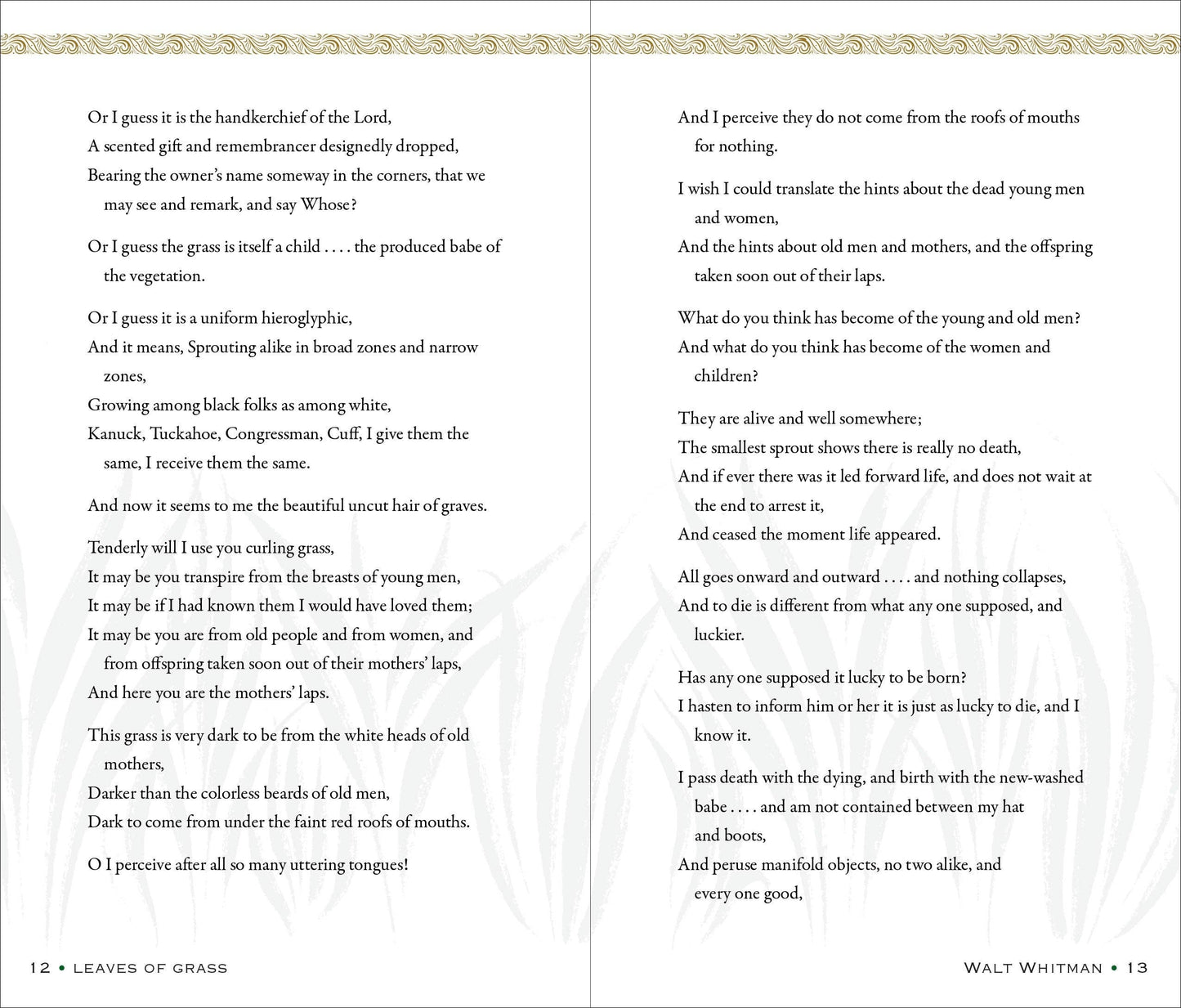 Leaves of Grass