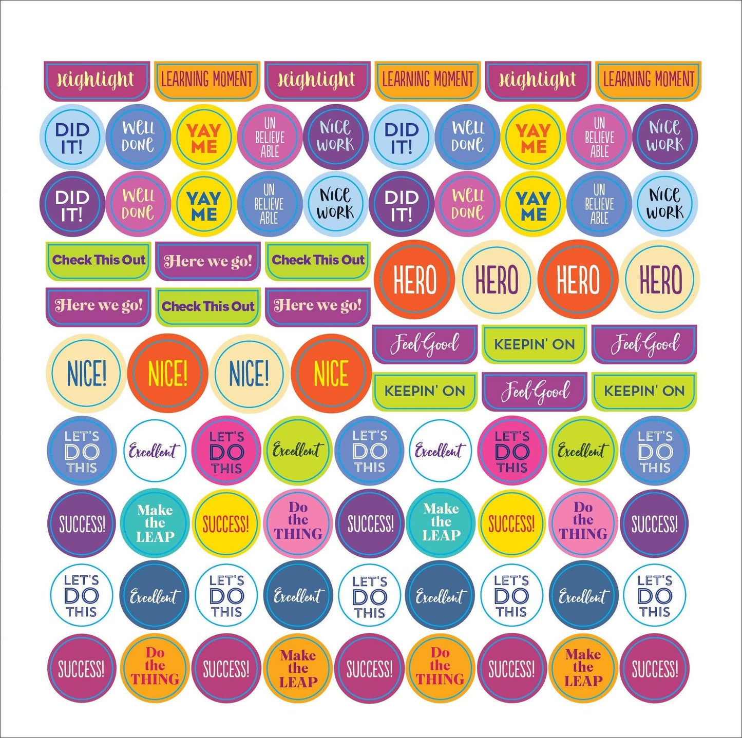 Peter Pauper Press - Plan It! A Sticker Book for All Your Productivity Needs