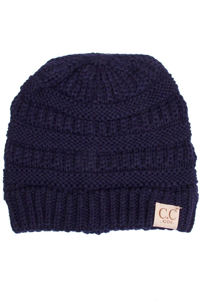 C.C Children Solid Beanie: Sage