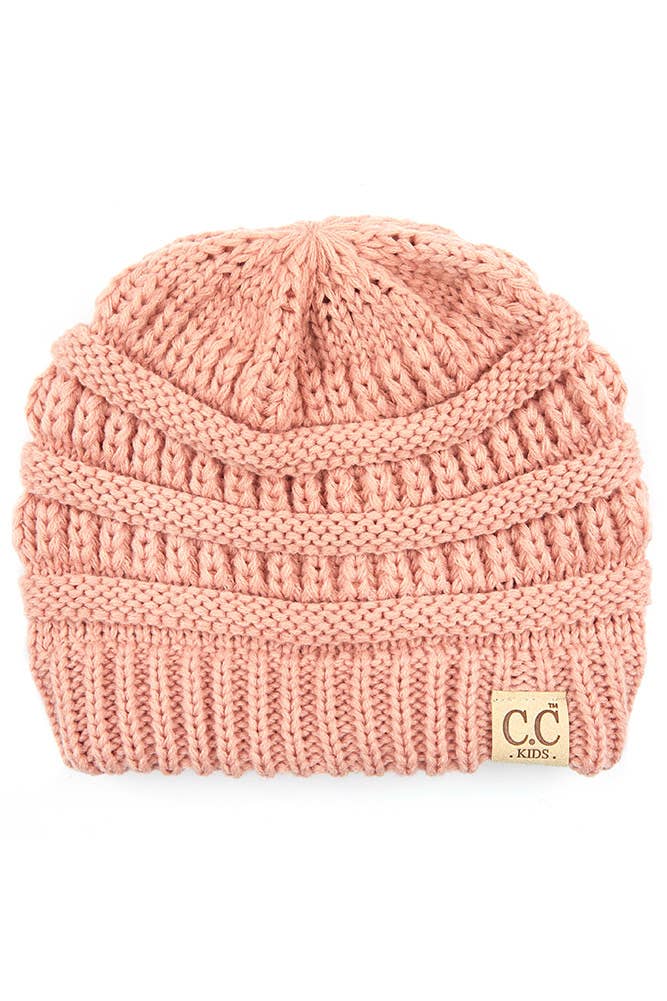 C.C Children Solid Beanie: Sage