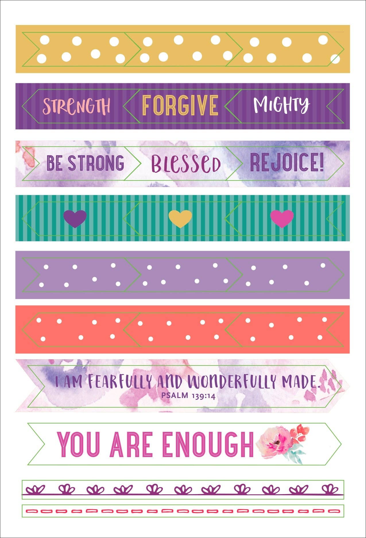 Peter Pauper Press - Essentials Faith Planner Stickers
