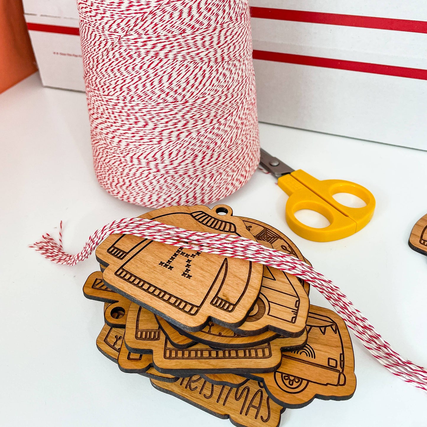 Have a Dino Mite Christmas Wooden Ornament