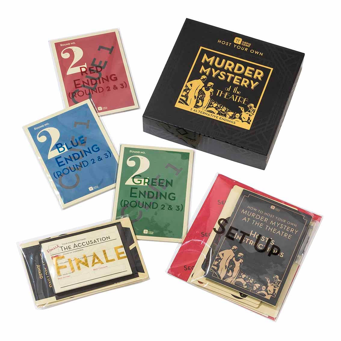 Host Your Own Murder Mystery - Reusable Game Kit