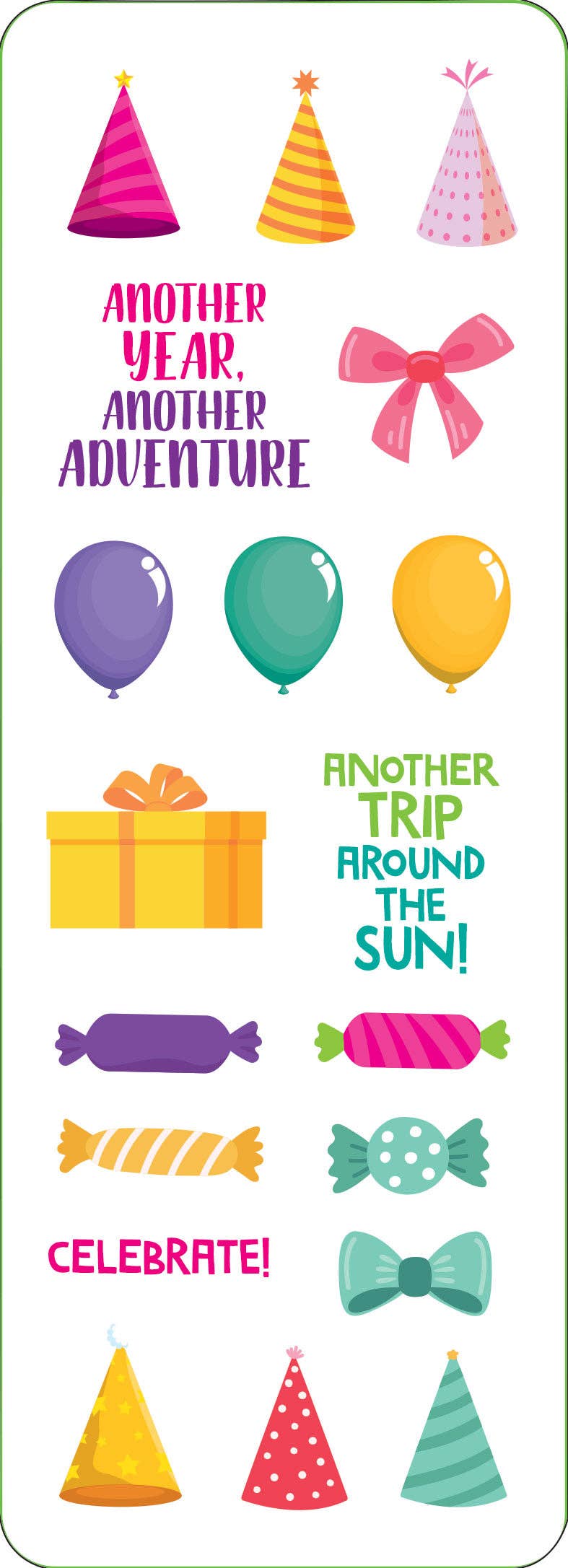 Peter Pauper Press - Birthday Sticker Set