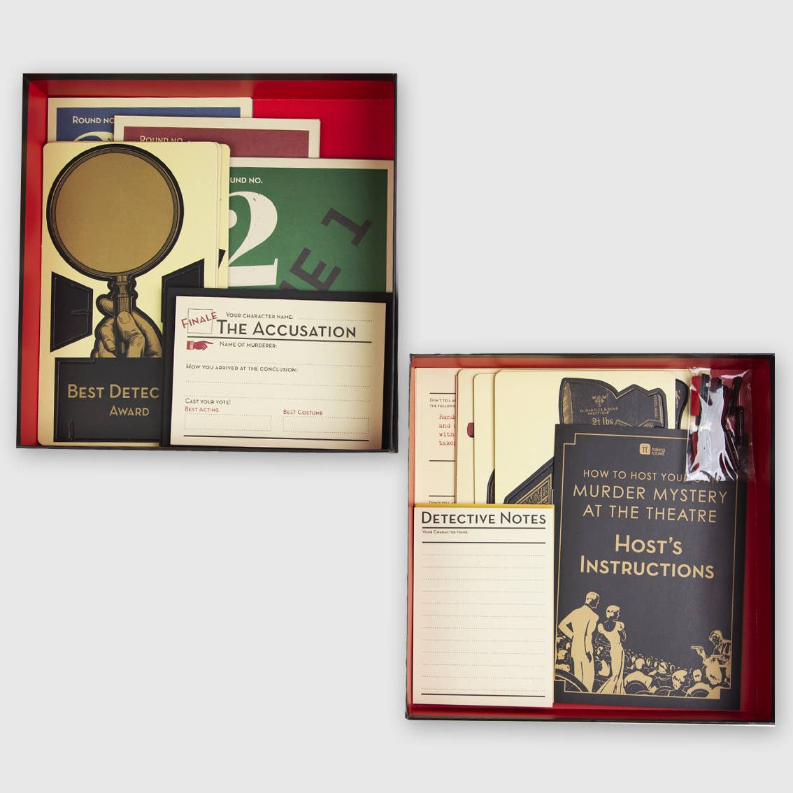 Host Your Own Murder Mystery - Reusable Game Kit