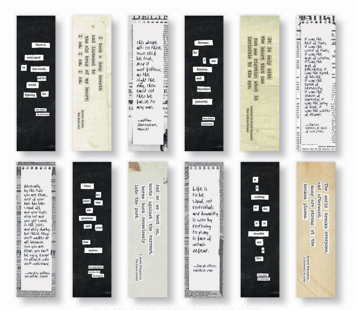 Gibbs Smith - Literary Bookmark Box