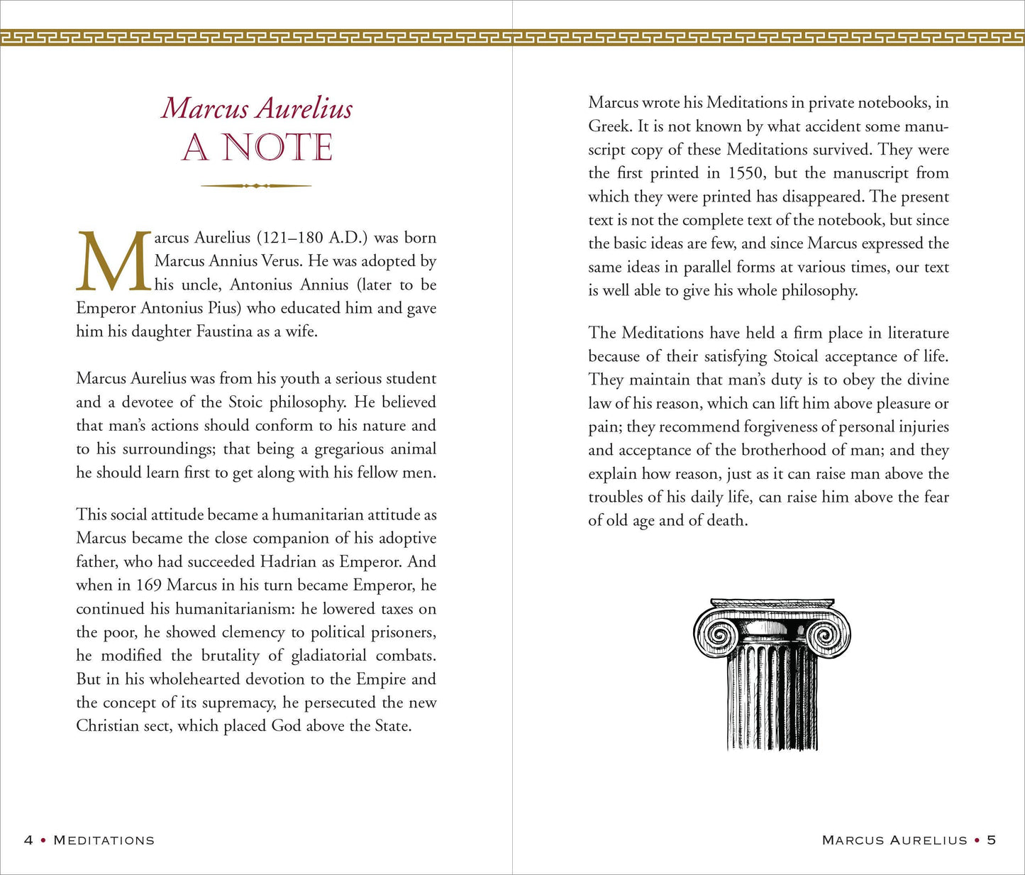 Meditations of Marcus Aurelius