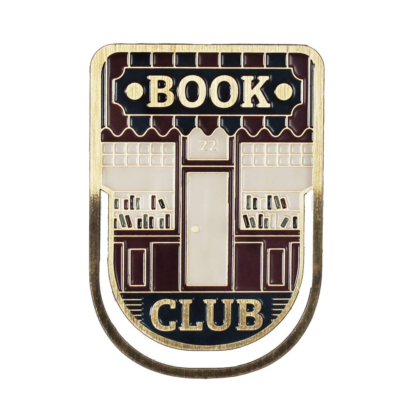 Metal Bookmark – Book Club