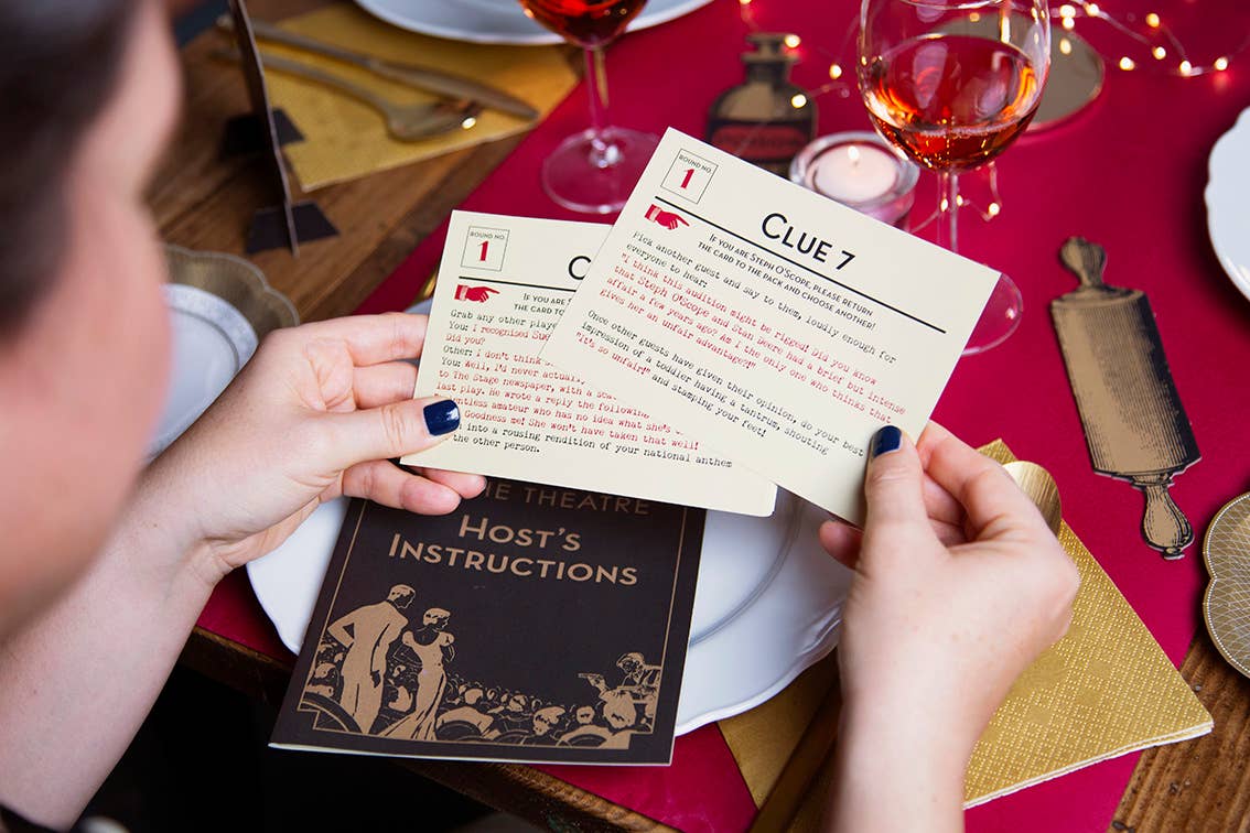 Host Your Own Murder Mystery - Reusable Game Kit