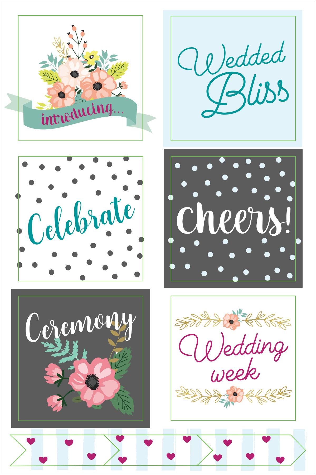 Peter Pauper Press - Essentials Wedding Planner Stickers