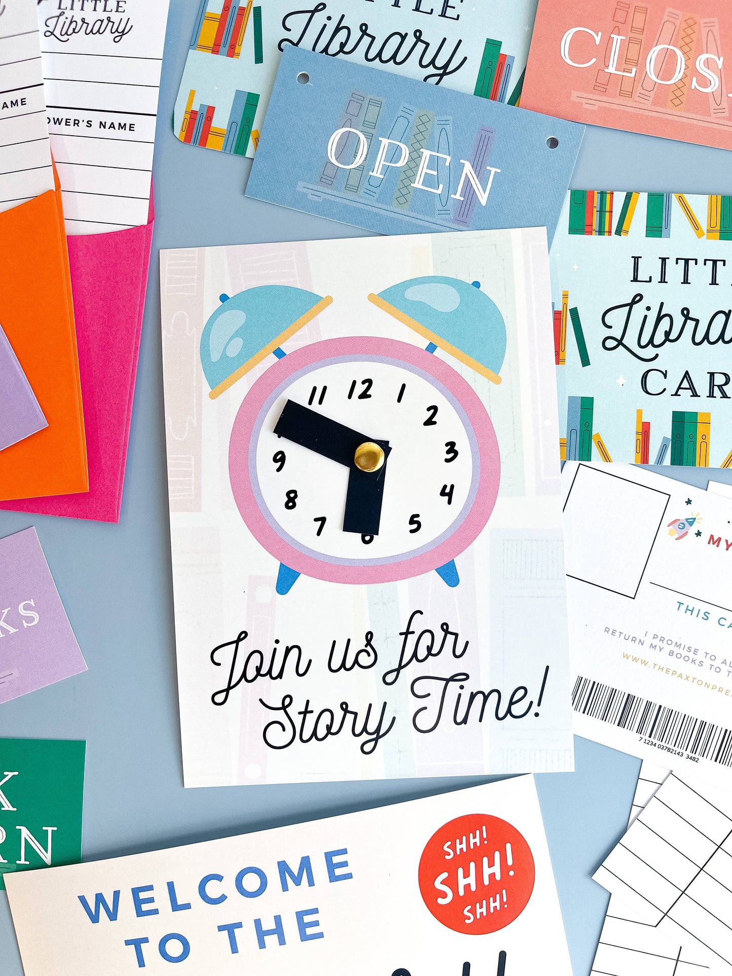 The Paxton Press - D.I.Y. Little Library Pretend Play Kit