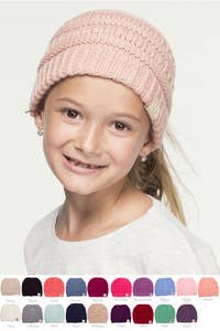 C.C Children Solid Beanie: Sage
