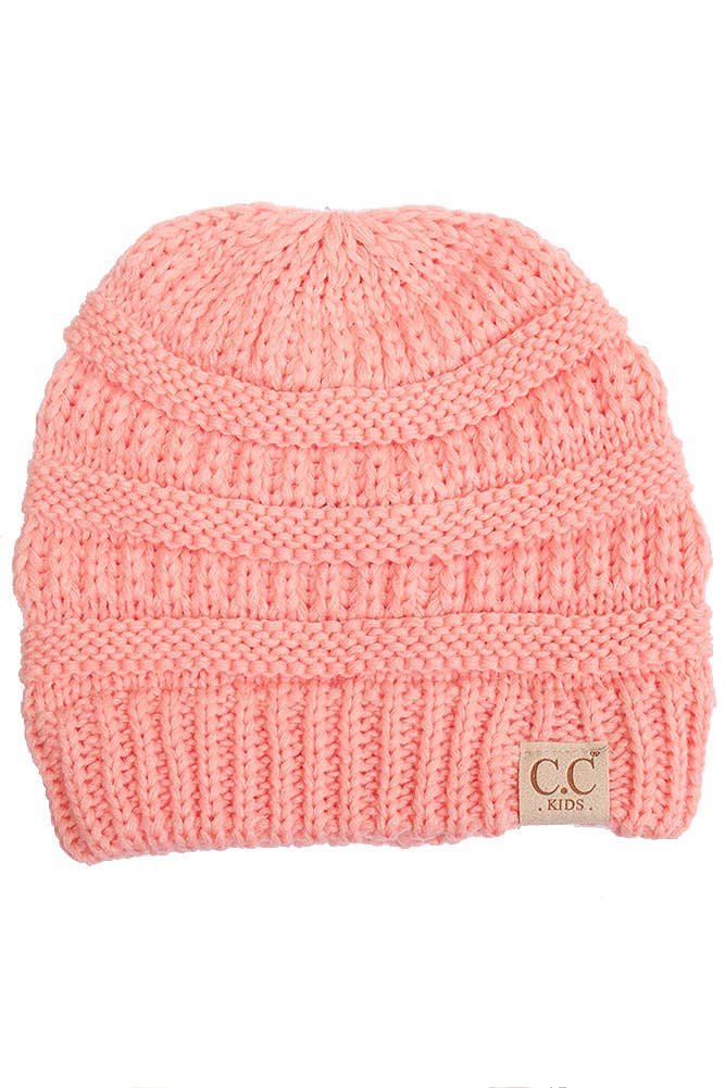 C.C Children Solid Beanie: Sage