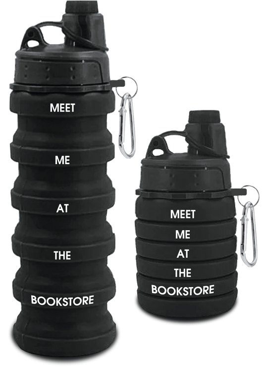 Meet Me at the Bookstore Water Bottle