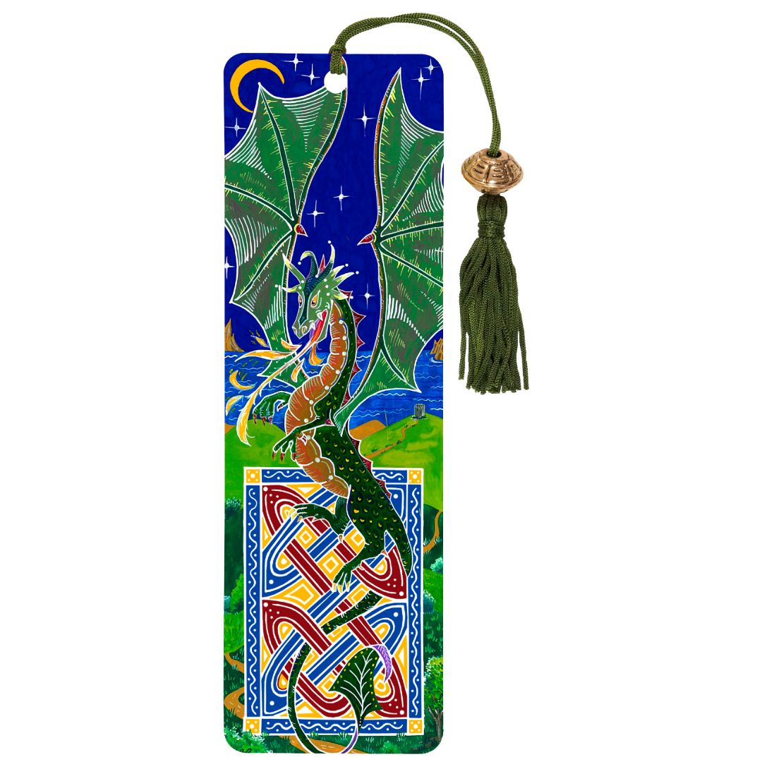 Dragon Beaded Bookmark