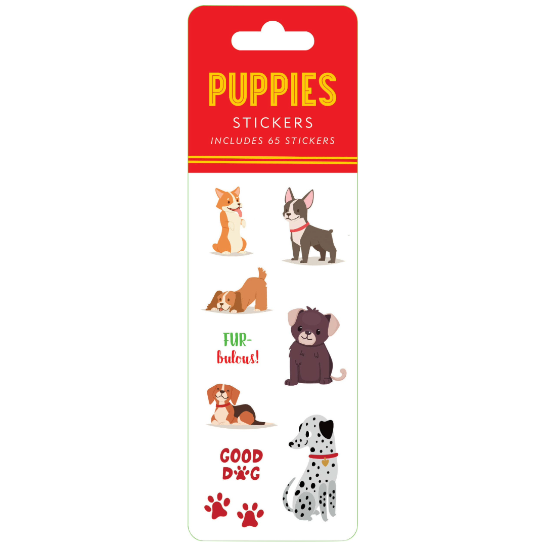 Peter Pauper Press - Puppies Sticker Set