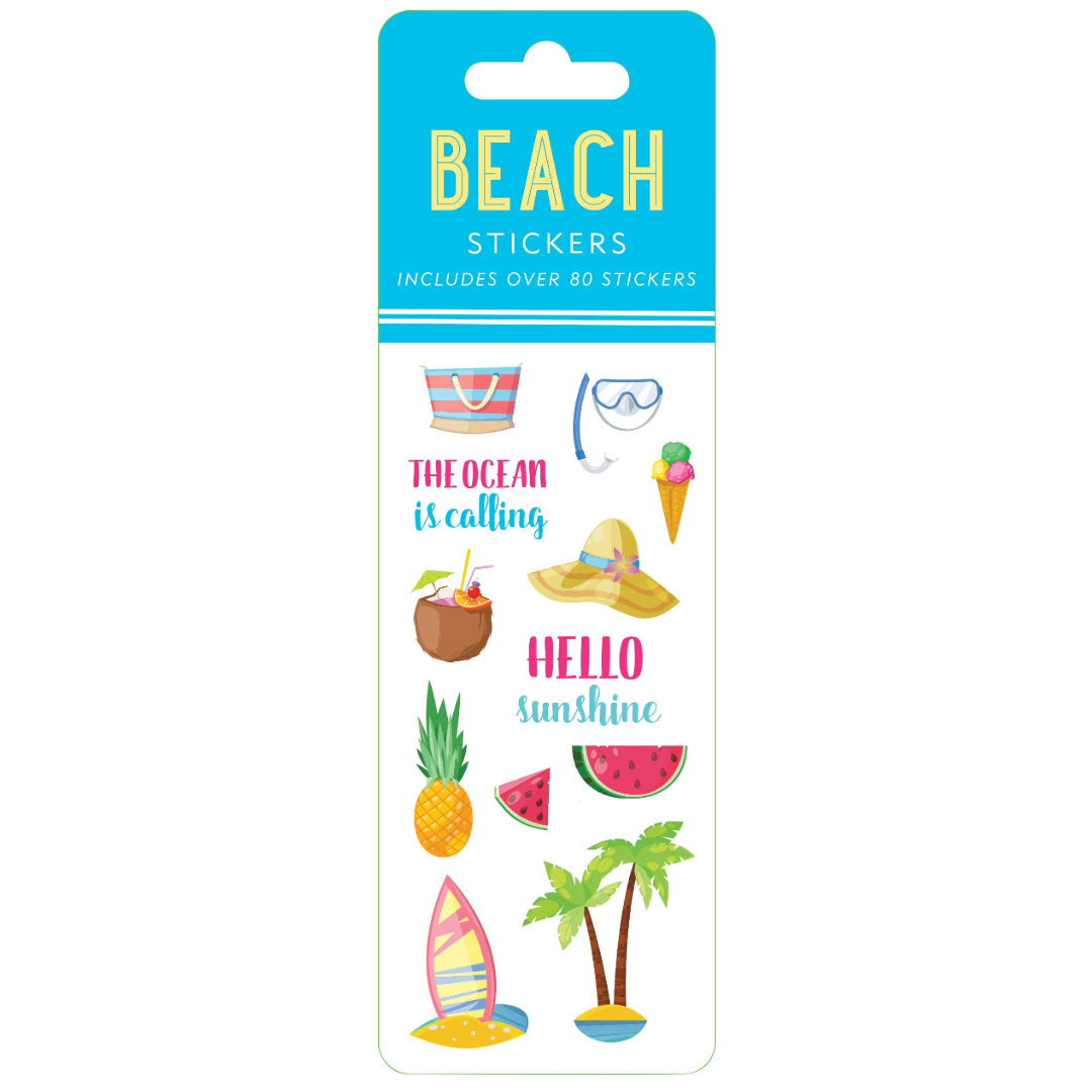 Peter Pauper Press - Beach Sticker Set