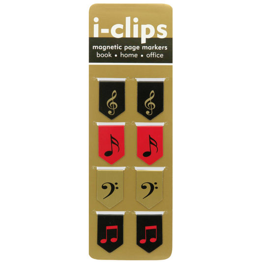Peter Pauper Press - Music i-clips Magnetic Page Markers