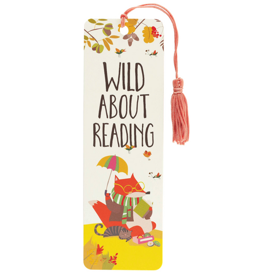 Peter Pauper Press - Wild About Reading Children's Bookmark