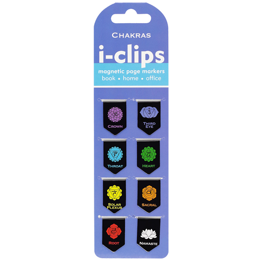 Chakras i-clips Magnetic Page Markers