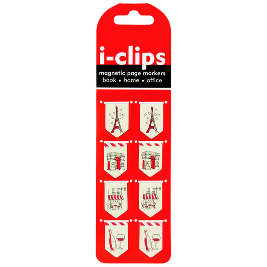 Peter Pauper Press - Paris i-Clips Magnetic Page Markers