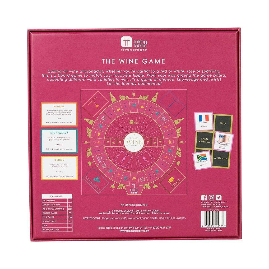 The Wine Game - Gifts for Her