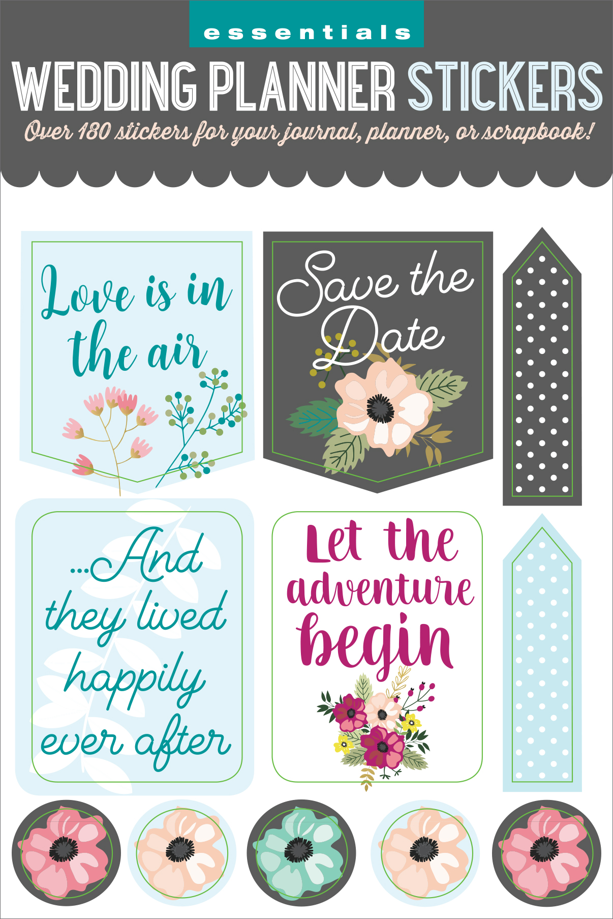 Peter Pauper Press - Essentials Wedding Planner Stickers