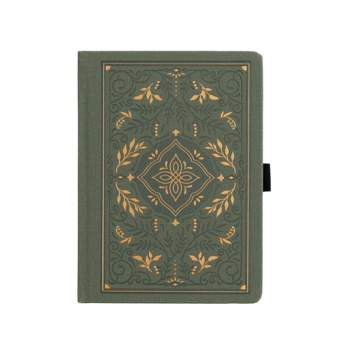 Storybook In Vintage Olive Dot Grid Notebook: Dot Grid / LS: 160 Pages