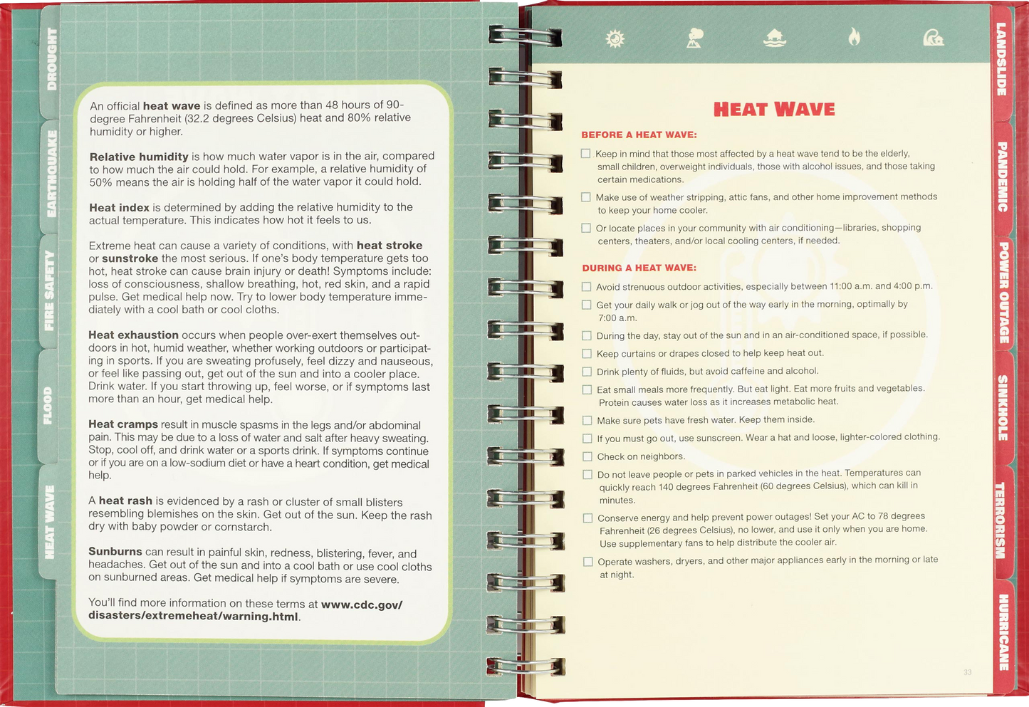 Peter Pauper Press - Emergency Preparedness Logbook