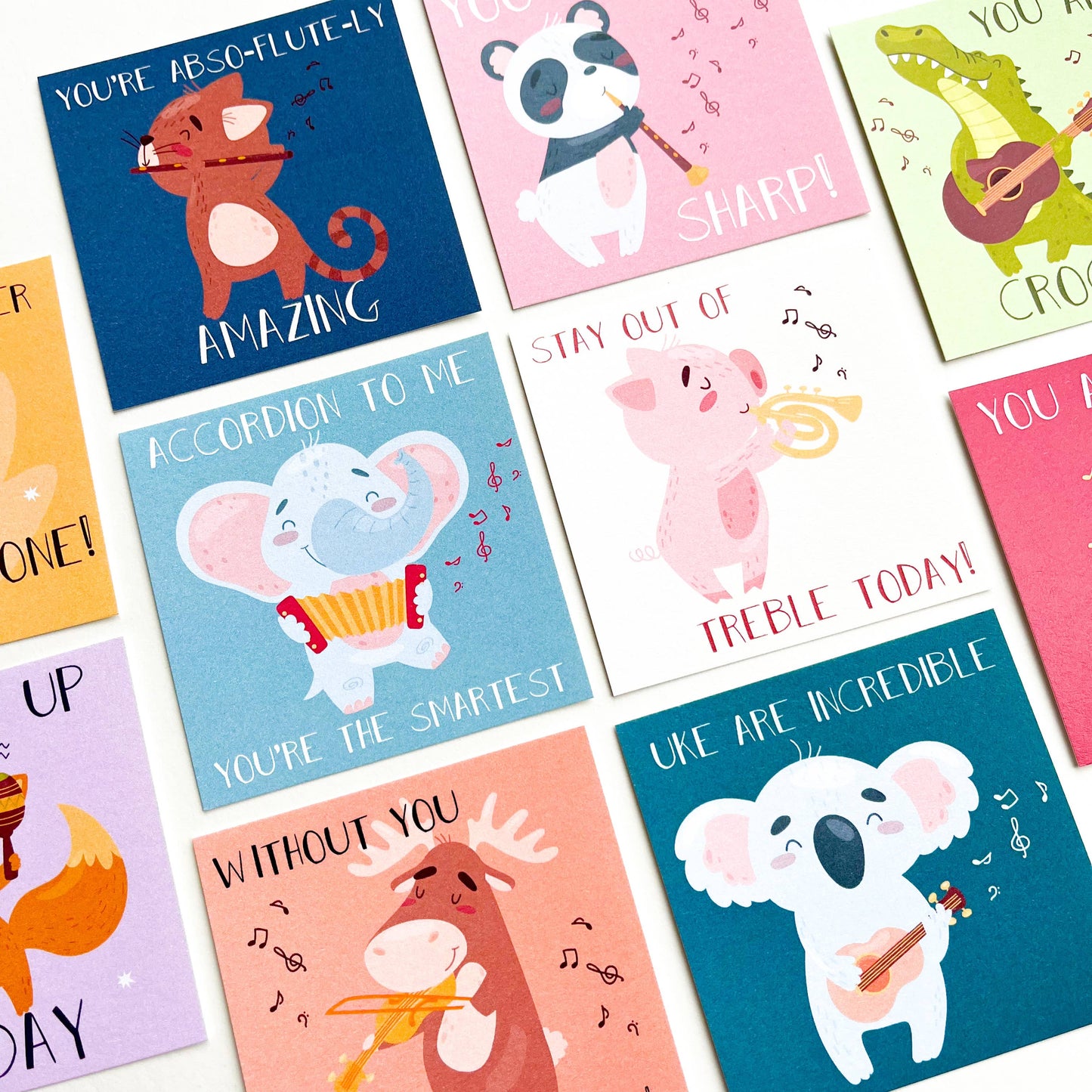 The Paxton Press - Lunch Box Notes - Musical Animals