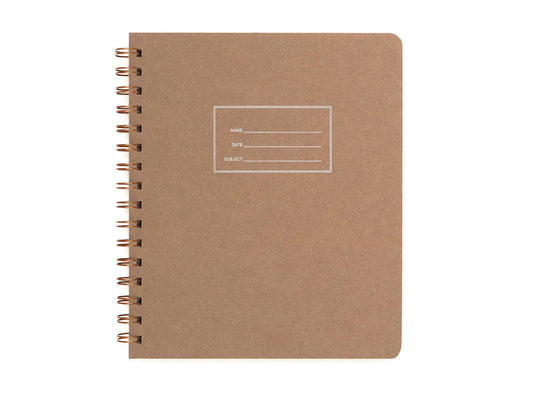 Standard Notebook - Kraft: Right Handed / Lined