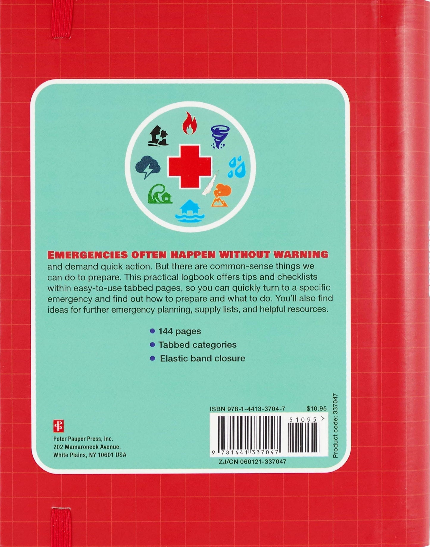 Peter Pauper Press - Emergency Preparedness Logbook