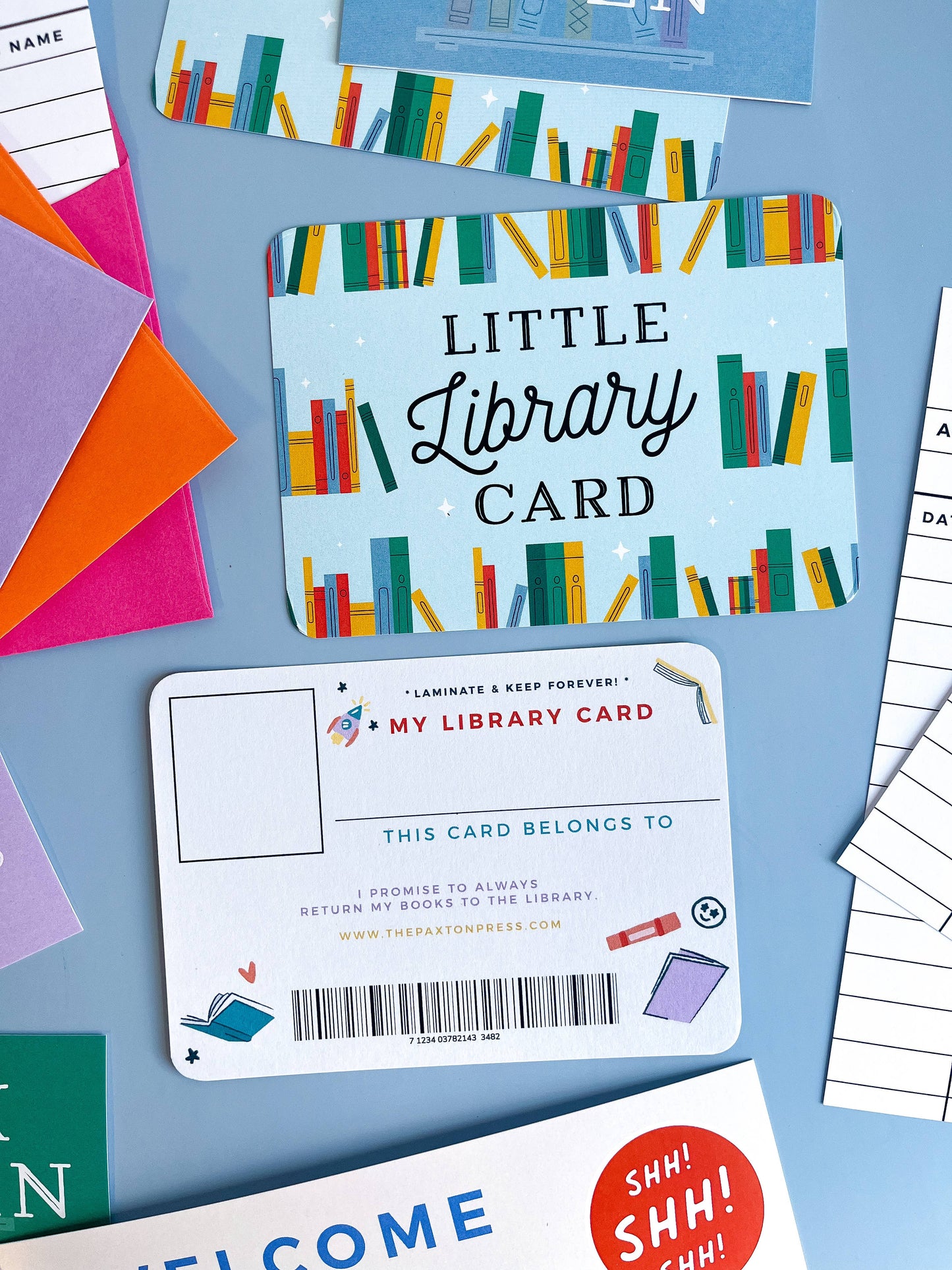 The Paxton Press - D.I.Y. Little Library Pretend Play Kit