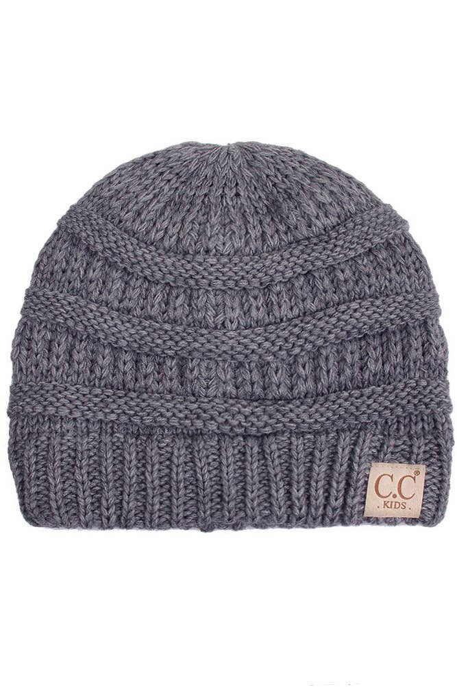C.C Children Solid Beanie: Sage