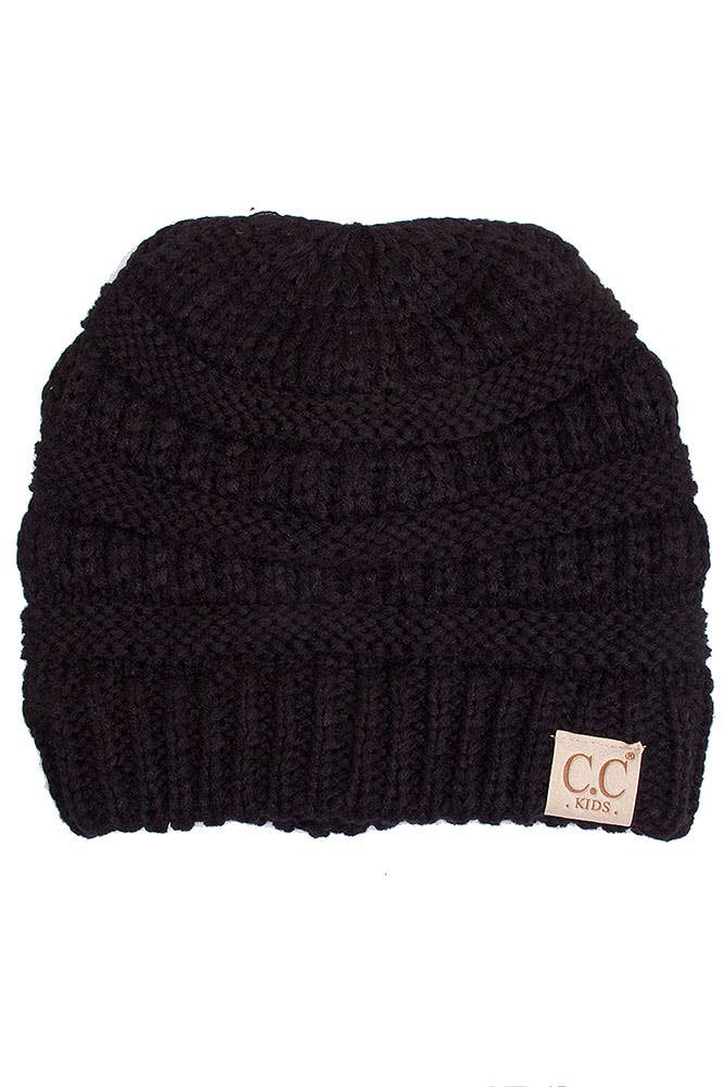 C.C Children Solid Beanie: Sage
